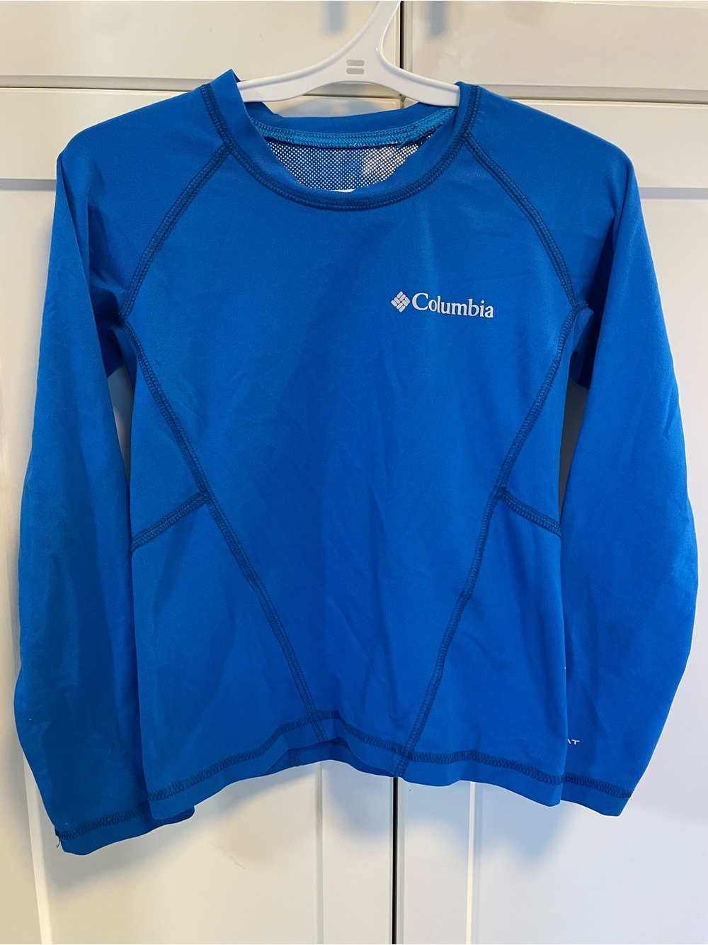 Columbia Omni-Heat Thermal Base Layer Shirt Blue XXS 4/5